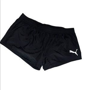 Black Puma Active Woven Shorts